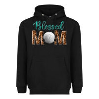 Black western blessed mom with hockey Heavyweight Hoodie - texasbilliewilder