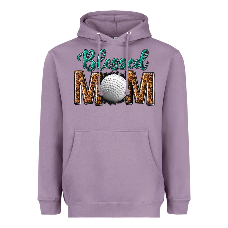 Western Blessed Mom With Hockey Heavyweight Hoodie by texasbilliewilder | Teevron