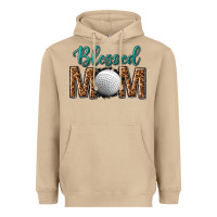 Mushroom western blessed mom with hockey Heavyweight Hoodie - texasbilliewilder