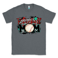 Charcoal Heather baseball mom Classic Tee - MaliasSmallBusiness