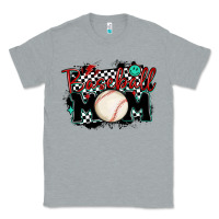 Heather Grey baseball mom Classic Tee - MaliasSmallBusiness
