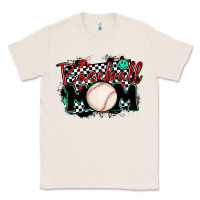 Natural baseball mom Classic Tee - MaliasSmallBusiness