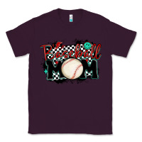 Plum baseball mom Classic Tee - MaliasSmallBusiness