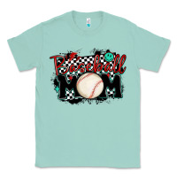 Seafoam baseball mom Classic Tee - MaliasSmallBusiness