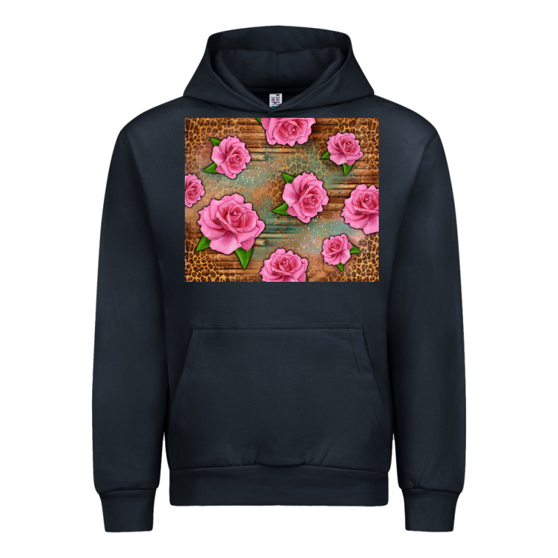 Western Pink Roses Urban Hoodie by LillyAllenDesigns | Teevron