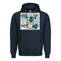 Navy paramedic life Zipper Hoodie - MaliasSmallBusiness