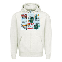 Oatmeal Heather paramedic life Zipper Hoodie - MaliasSmallBusiness