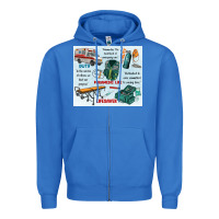 True Royal paramedic life Zipper Hoodie - MaliasSmallBusiness