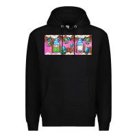 Black Western Easter Day Gnomes With Eggs Premium Hoodie - Artiststas
