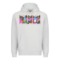 Dove Grey Western Easter Day Gnomes With Eggs Premium Hoodie - Artiststas