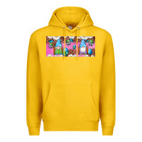 Lemon Western Easter Day Gnomes With Eggs Premium Hoodie - Artiststas