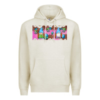 Oatmeal Heather Western Easter Day Gnomes With Eggs Premium Hoodie - Artiststas