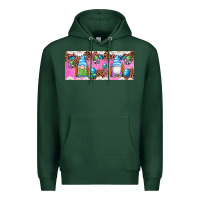 Sports Green Western Easter Day Gnomes With Eggs Premium Hoodie - Artiststas
