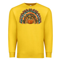 Lemon fall pumpkin rainbow Premium Sweatshirt - HRA Design Shop