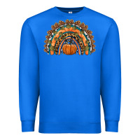 True Royal fall pumpkin rainbow Premium Sweatshirt - HRA Design Shop