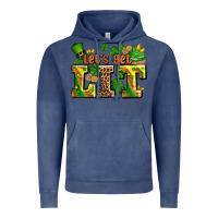 Vintage Denim st patricks lets get lit Vintage Hoodie - AdoDesignShop