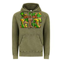 Vintage Olive st patricks lets get lit Vintage Hoodie - AdoDesignShop