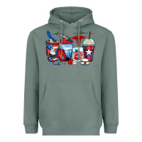 Sage American nurse coffee cups Heavyweight Hoodie - Zillion Design Studio