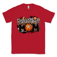 Red basketball mom Classic Tee - MaliasSmallBusiness