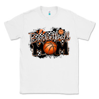 White basketball mom Classic Tee - MaliasSmallBusiness