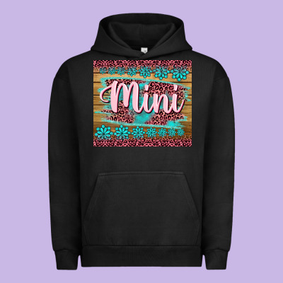 Western Mother's Day Mini Urban Hoodie Designed By Barkaloodesign