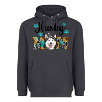 Smoke husky mom western Heavyweight Hoodie - RanaPortraitStore
