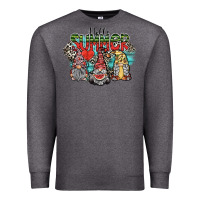 Charcoal Heather hello summer Premium Sweatshirt - SublimationCraftShop