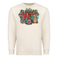 Sandshell hello summer Premium Sweatshirt - SublimationCraftShop