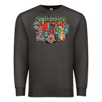 Smoke hello summer Premium Sweatshirt - SublimationCraftShop