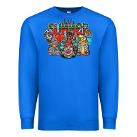 True Royal hello summer Premium Sweatshirt - SublimationCraftShop