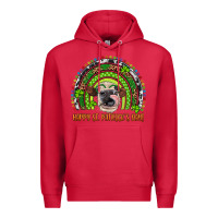 Cardinal Western Happy St. Patrick's Day Cow Rainbow Premium Hoodie - Artiststas