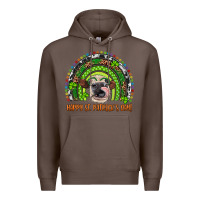 Coffee Western Happy St. Patrick's Day Cow Rainbow Premium Hoodie - Artiststas