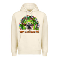 Tofu Western Happy St. Patrick's Day Cow Rainbow Premium Hoodie - Artiststas