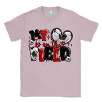 Lilac my heart is on that field soccer Classic Tee - MaliasSmallBusiness
