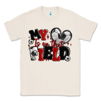 Natural my heart is on that field soccer Classic Tee - MaliasSmallBusiness