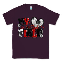 Plum my heart is on that field soccer Classic Tee - MaliasSmallBusiness