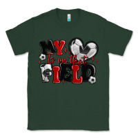Sports Green my heart is on that field soccer Classic Tee - MaliasSmallBusiness