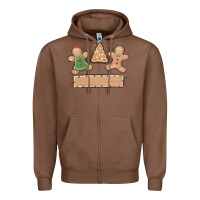 Chestnut gingerbread christmas Zipper Hoodie - MaliasSmallBusiness