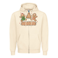 Sandshell gingerbread christmas Zipper Hoodie - MaliasSmallBusiness