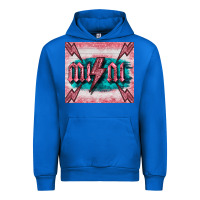 Cobalt western mini pink glitter Urban Hoodie - BarkalooDesign