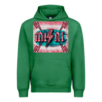 Emerald western mini pink glitter Urban Hoodie - BarkalooDesign