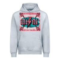 Heather Grey western mini pink glitter Urban Hoodie - BarkalooDesign