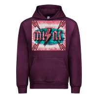 Mauve Wine western mini pink glitter Urban Hoodie - BarkalooDesign