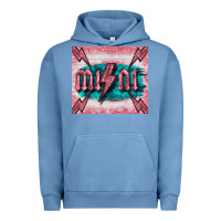 Western Mini Pink Glitter Urban Hoodie | Teevron