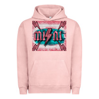 Pigment Salmon western mini pink glitter Urban Hoodie - BarkalooDesign