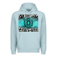 Blue Mist gemstone cowhide Premium Hoodie - AdoDesignShop