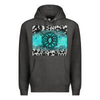 Charcoal Heather gemstone cowhide Premium Hoodie - AdoDesignShop