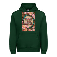 Forest Green Western Welcome To Our Home Urban Hoodie - LillyAllenDesigns