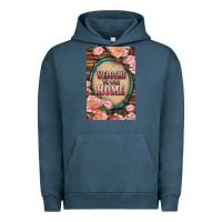 Pigment Midnight Navy Western Welcome To Our Home Urban Hoodie - LillyAllenDesigns
