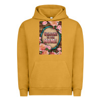 Pigment Peanut Butter Western Welcome To Our Home Urban Hoodie - LillyAllenDesigns